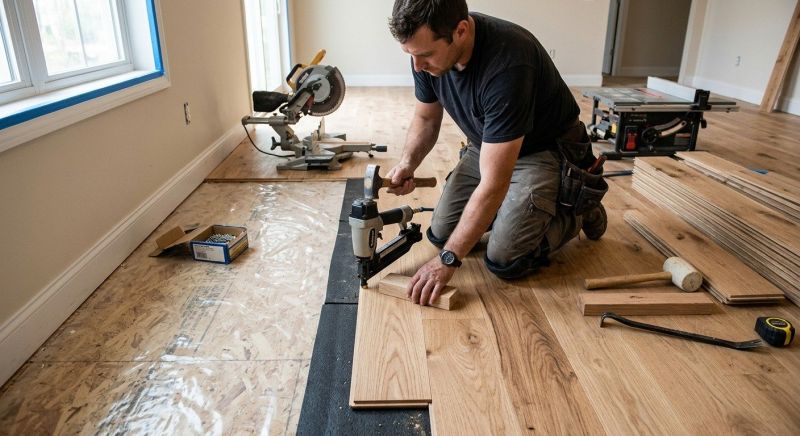 Hardwood Installation in Kenosha County, WI