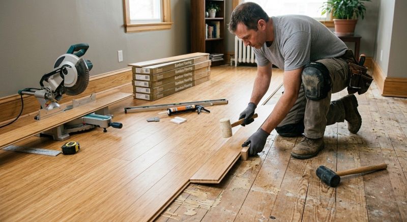 Bamboo Flooring Installation in Racine, WI
