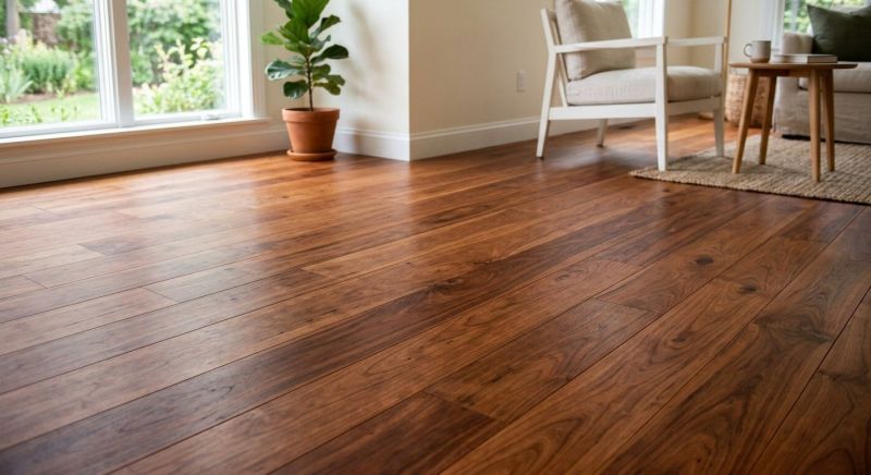 Cherry Floor Installation in Union Grove, WI