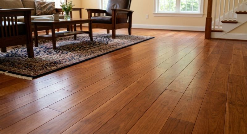Cherry Floor Installation in Zion, IL
