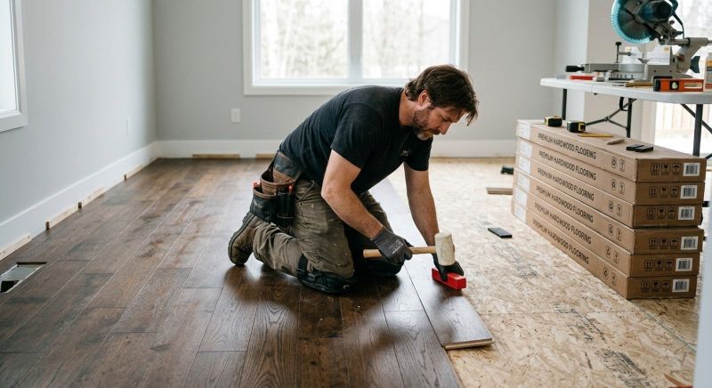 Hardwood Floor Installation in Elm Grove, WI