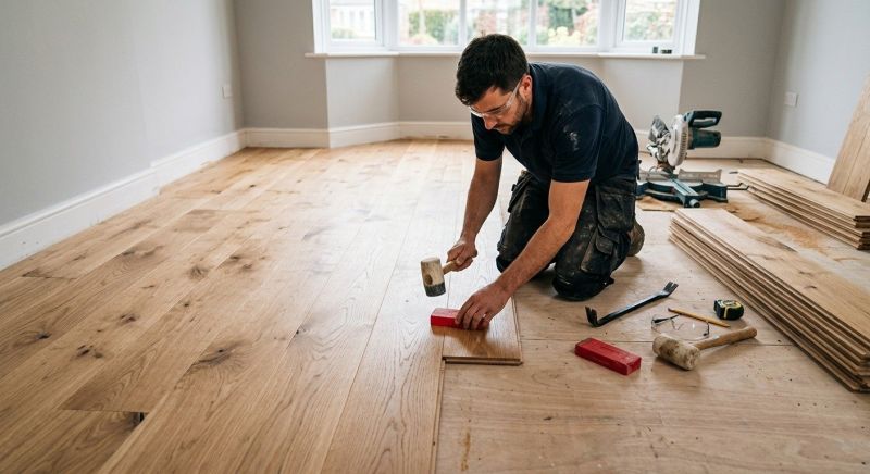 Hardwood Floor Installation in Kenosha County, WI