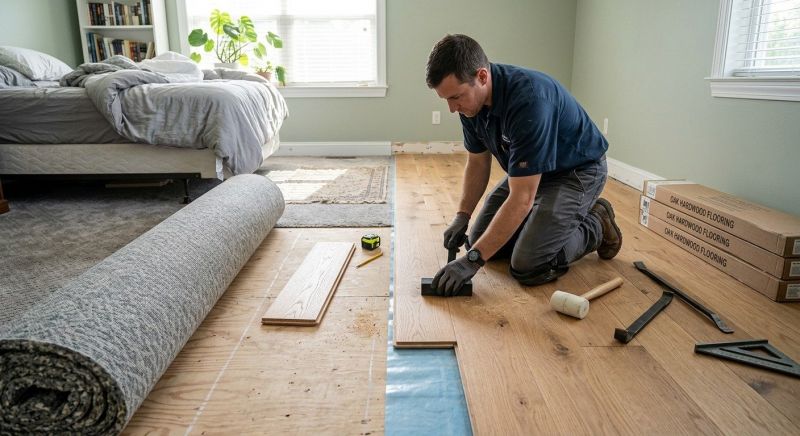 Hardwood Replacement in Kenosha, WI