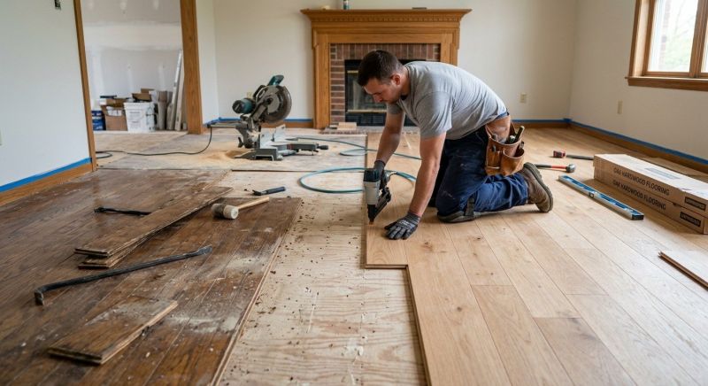 Hardwood Replacement in Salem, WI