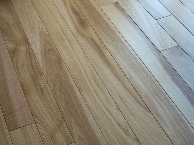 Hickory Floor Installation in Racine, WI