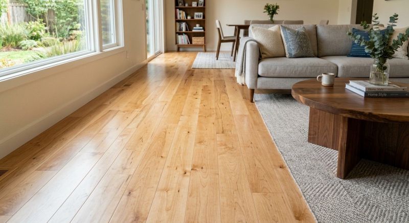 Maple Flooring Installation in Kenosha County, WI