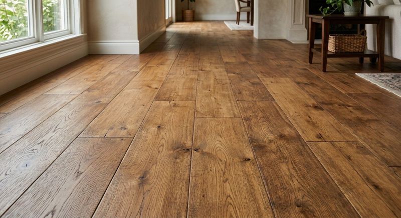 Wide Plank Floor Installation in Racine, WI
