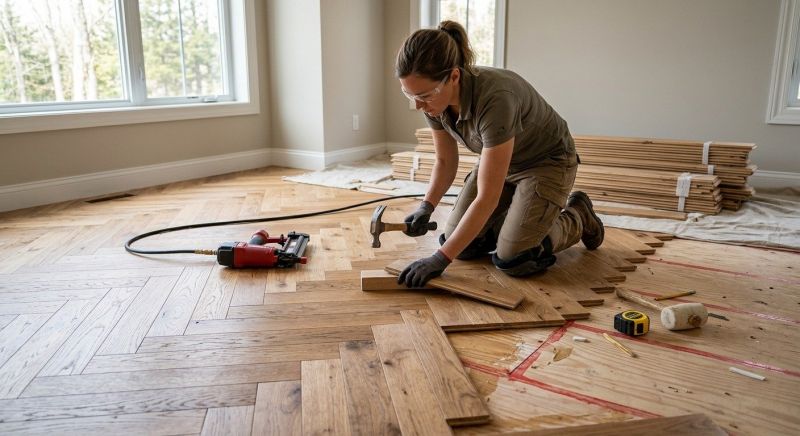 Wood Flooring Installation in Bristol, WI