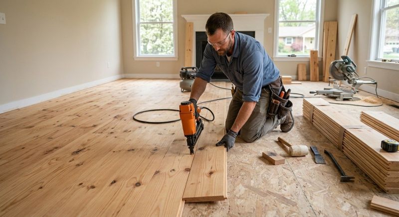 Wood Flooring Installation in Burlington, WI