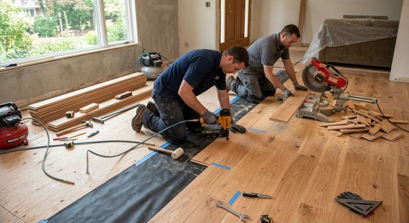 Wood Flooring Installation in Kenosha County, WI