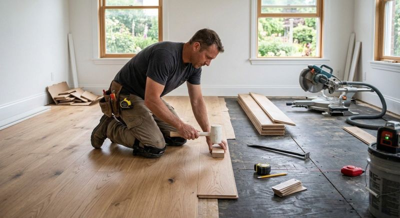 Wood Flooring Installation in Racine, WI