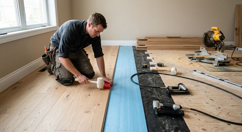 Wood Flooring Installation in Zion, IL